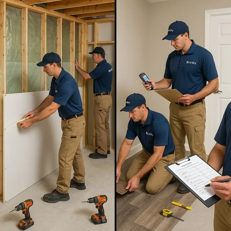 Repairs and Reconstruction process in Dublin, VA